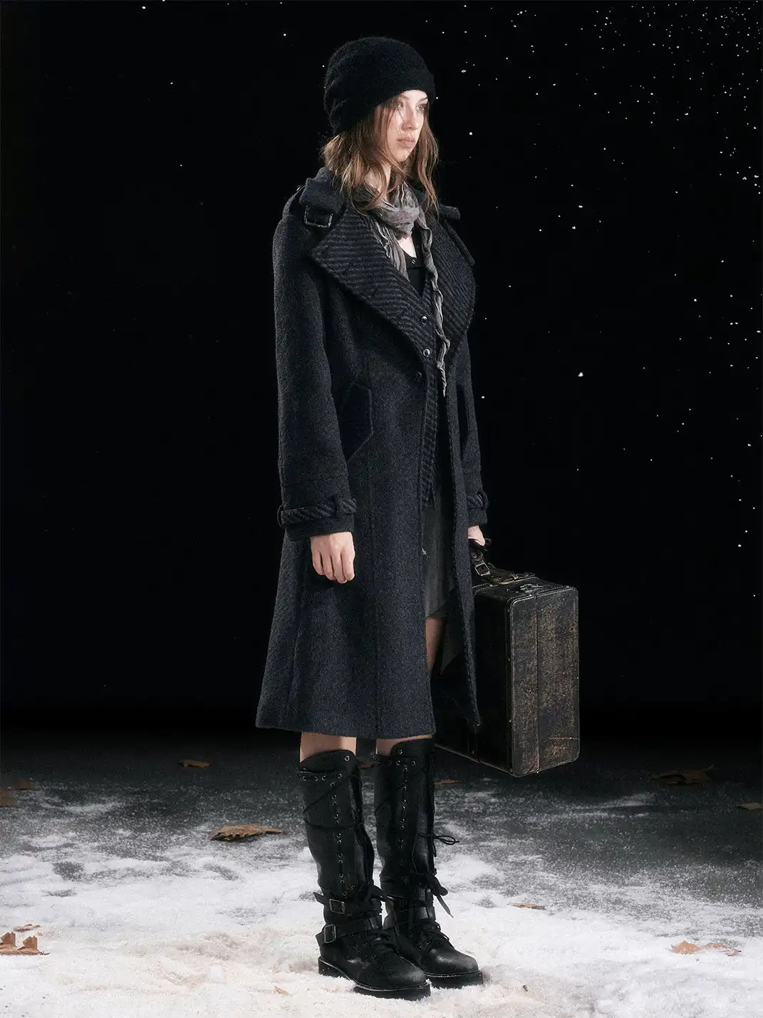CestNous | Eyelet Straps Fold-Up Riding Boots