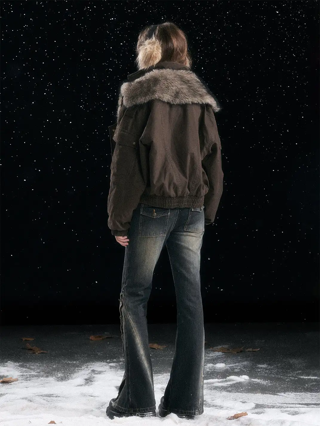 CestNous | Vintage Distressed Flight Jacket
