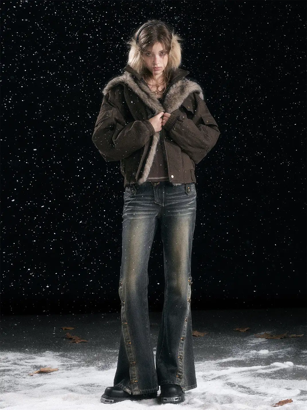 CestNous | Vintage Distressed Flight Jacket