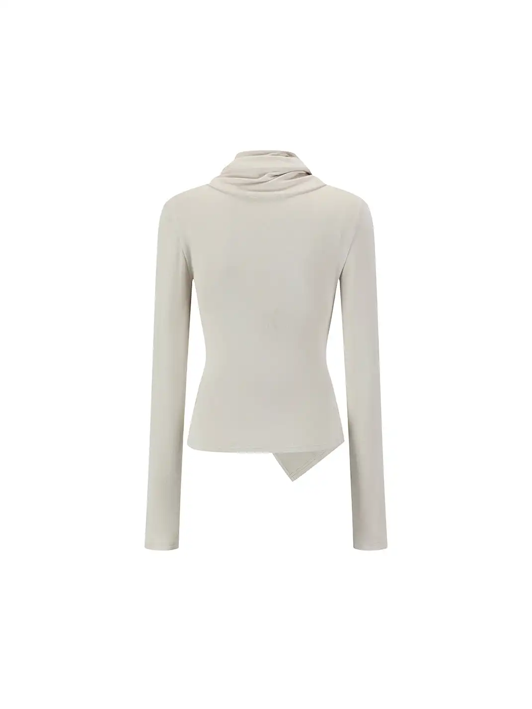 CestNous | Irregularly Mottled Graffiti-Covered Pleated Top