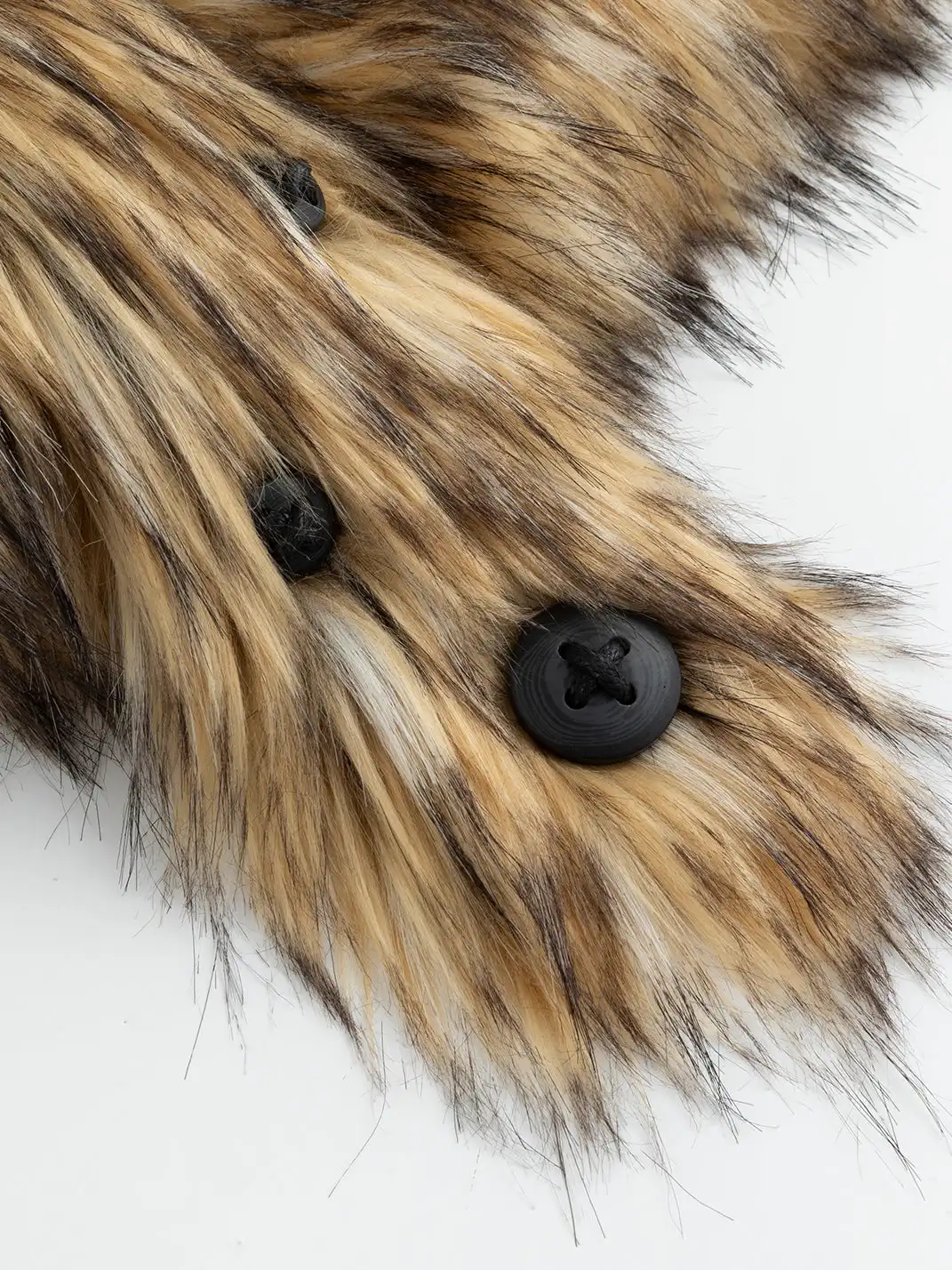CestNous | Punk Rabbit Ear Buckle Belt Crossbody Fur Bag