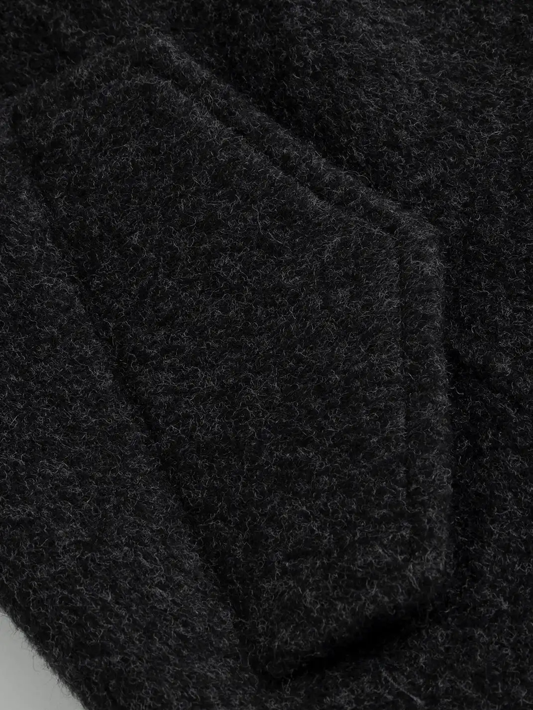 CestNous | Vest Layered Over A Double-Breasted Wool Coat