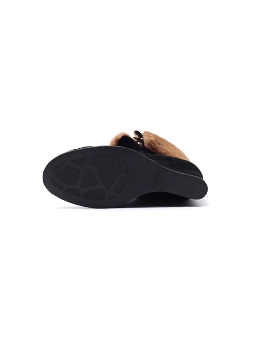 NONA | Suede Wedge Ankle Boots with Hidden Platform Heels