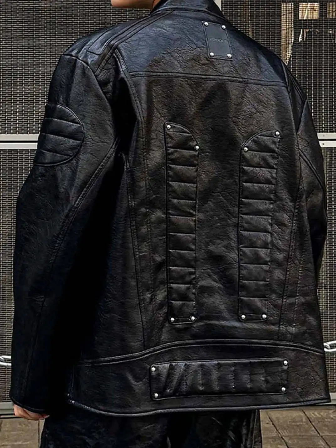 22 doodle | Riveted Motorcycle Leather Jacket