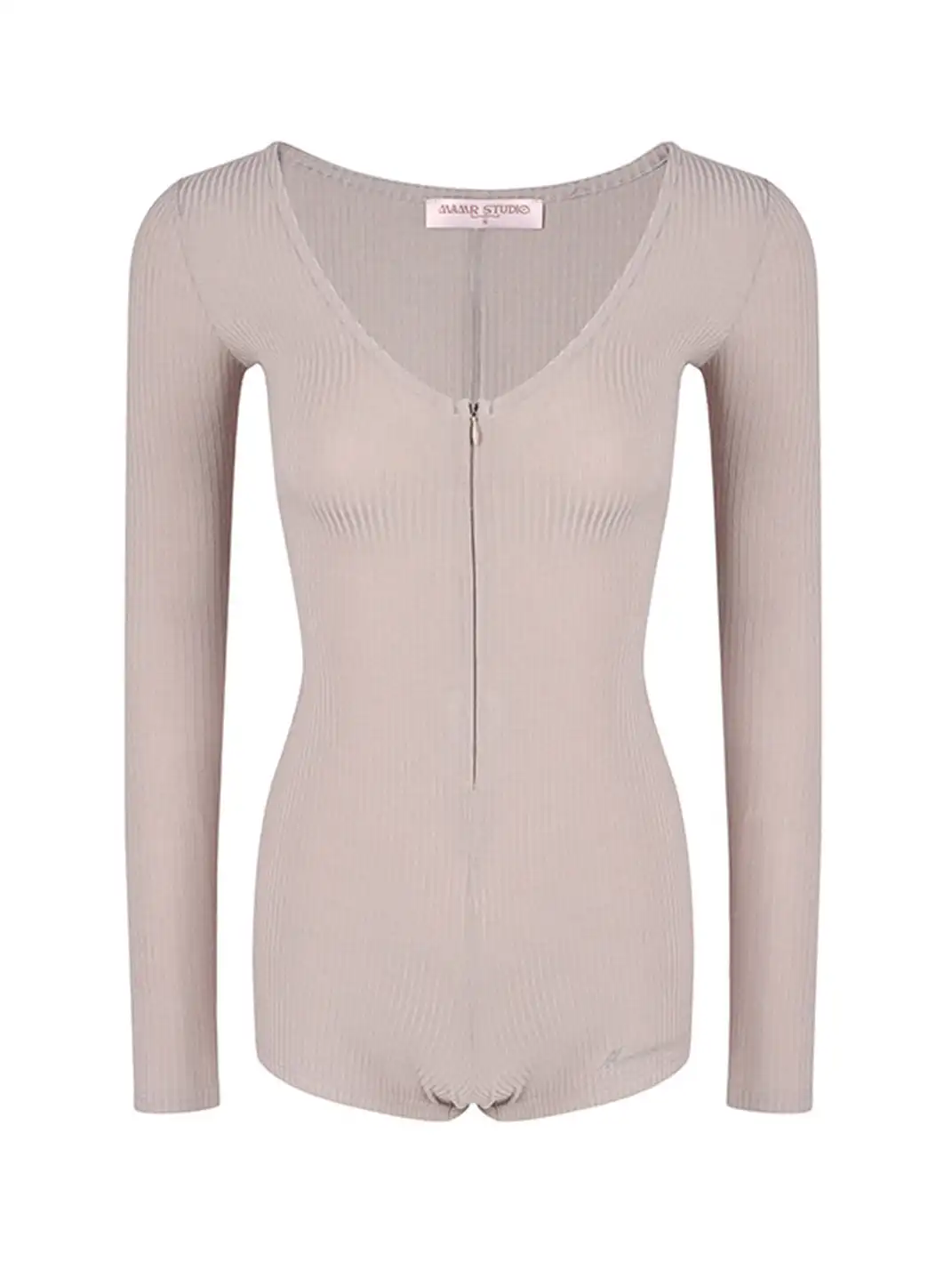 DeleteEX | Deep V-Neck Romper