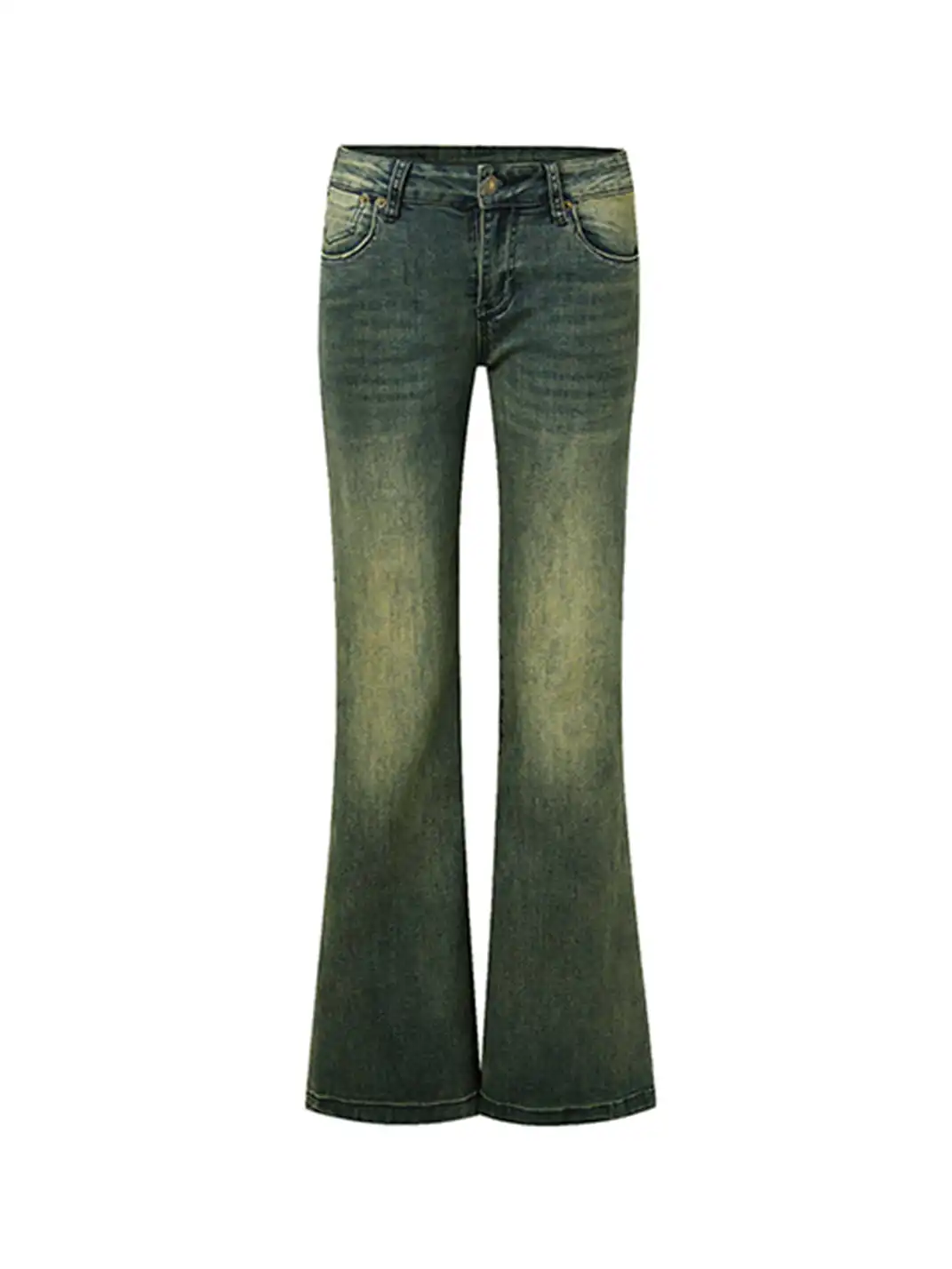 DeleteEX | Retro High-Stretch Low-Rise Jeans