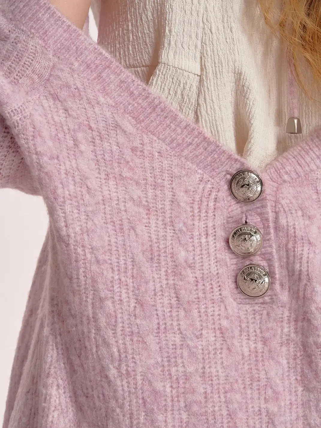 DeleteEX | Two-Way Halter Neck Knit Sweater