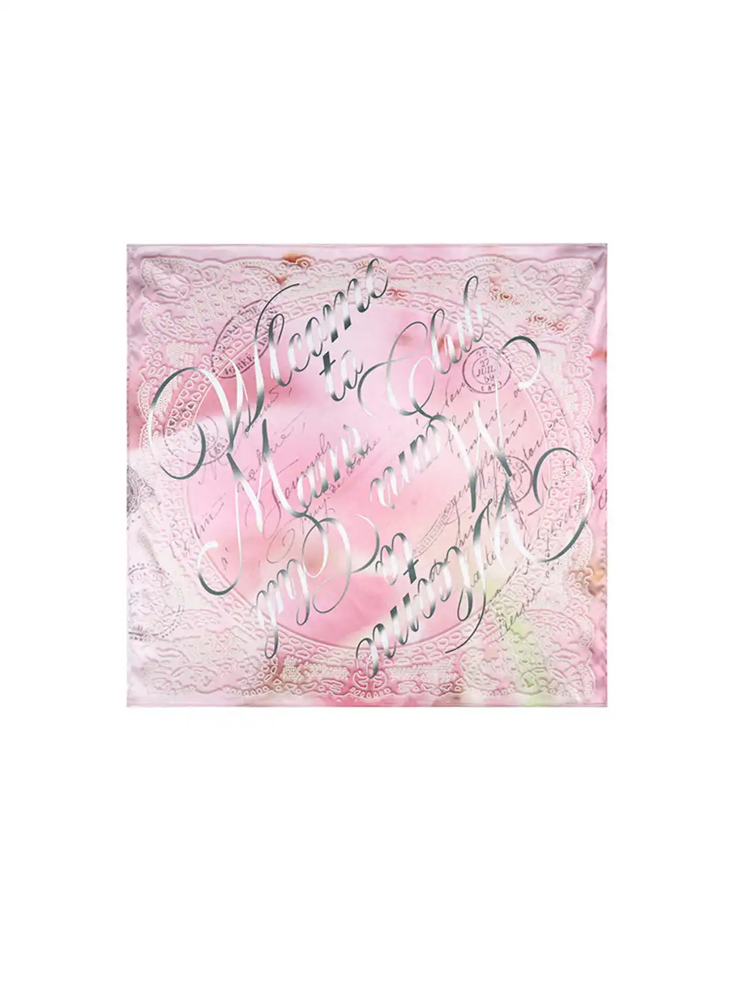 DeleteEX | Pink Strapless Headscarf