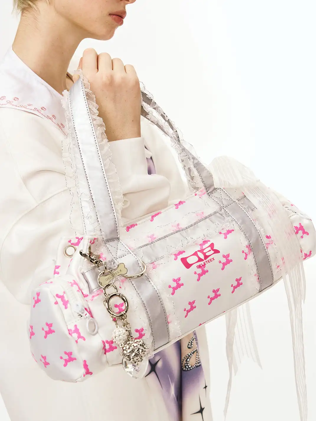 DeleteEX | Single-Shoulder Cylindrical Bag