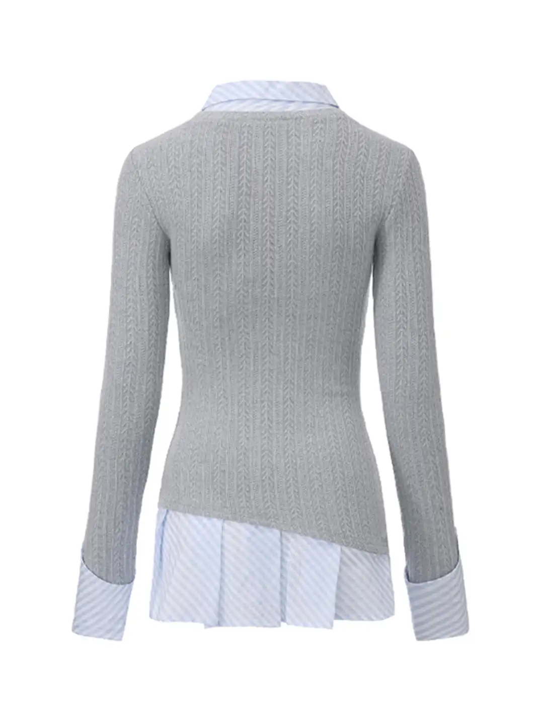Ooops333 | Knitted Patchwork Tie Dress