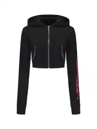 Ooops333 | Finger Tiger Rhinestone Jacket And Shorts Set