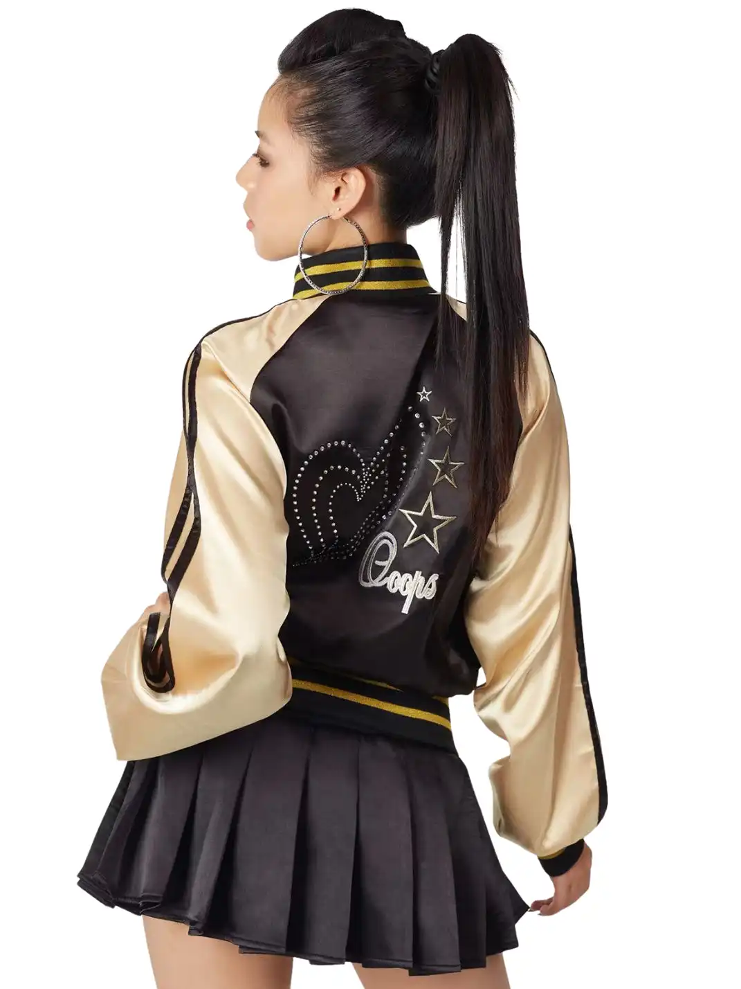Ooops333 | Rhinestone Embroidered Jacket