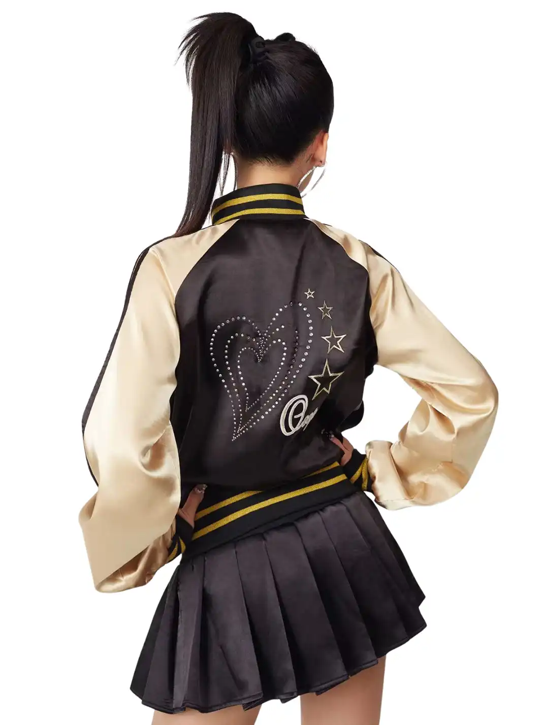 Ooops333 | Rhinestone Embroidered Jacket