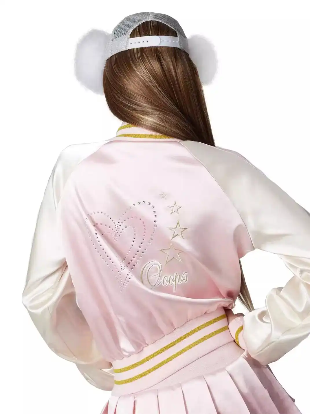 Ooops333 | Rhinestone Embroidered Jacket