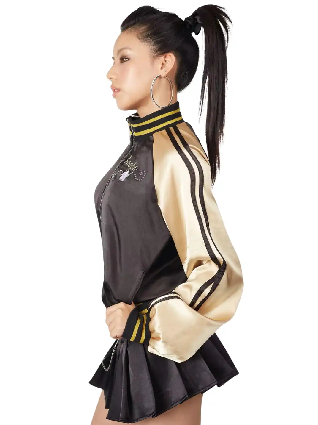 Ooops333 | Rhinestone Embroidered Jacket