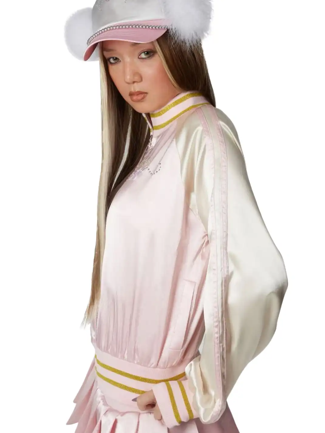 Ooops333 | Rhinestone Embroidered Jacket