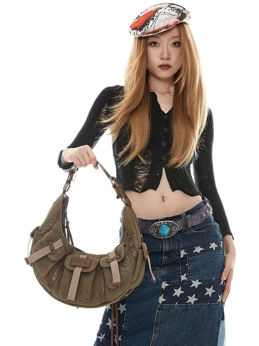 LIMBOWEB | Workwear Style Large Capacity Canvas Bag