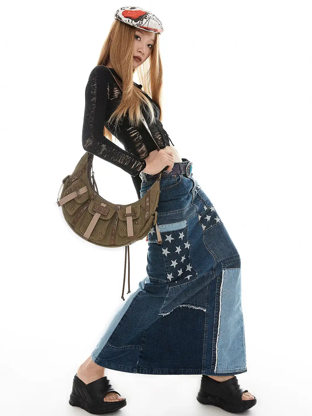 LIMBOWEB | Workwear Style Large Capacity Canvas Bag