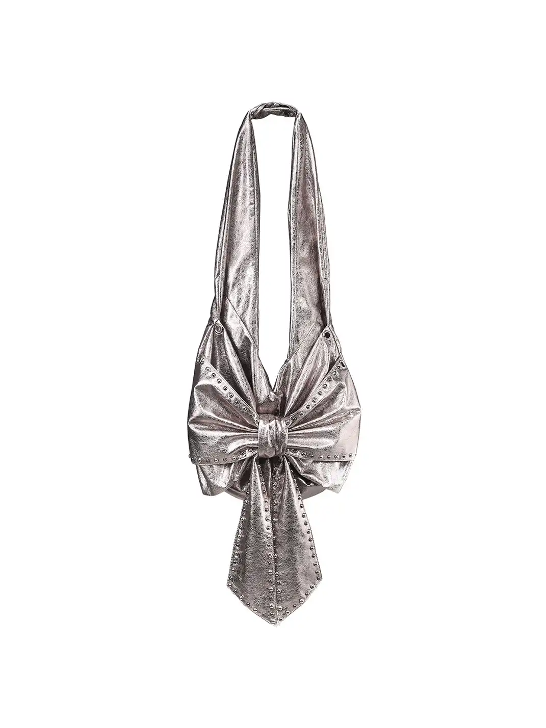 LIMBOWEB | Bow Crossbody Bag-Sliver