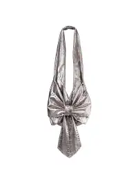 LIMBOWEB | Bow Crossbody Bag-Sliver