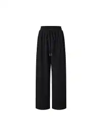 itsdinn | Curved Lace-Up Sweatpants