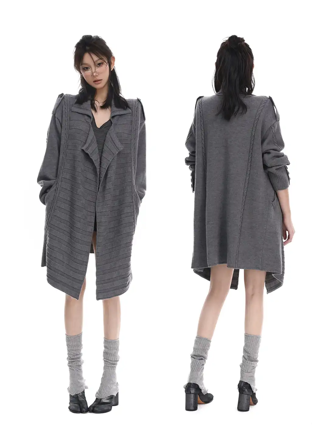 itsdinn | Wool Knitwear Coat