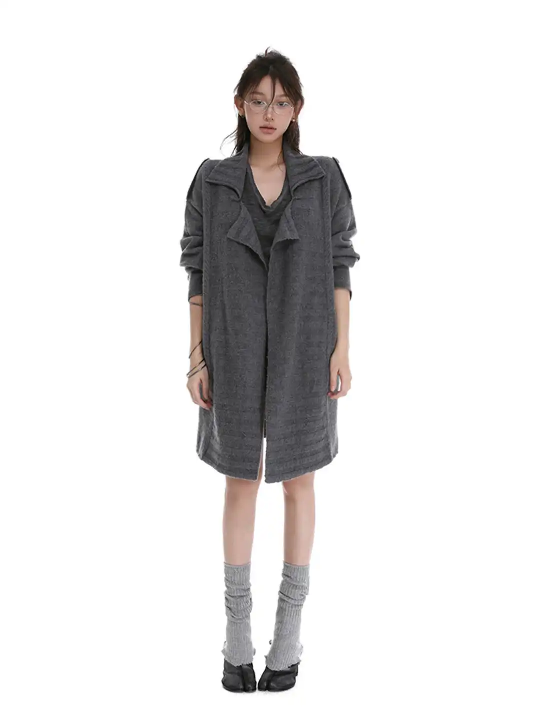 itsdinn | Wool Knitwear Coat