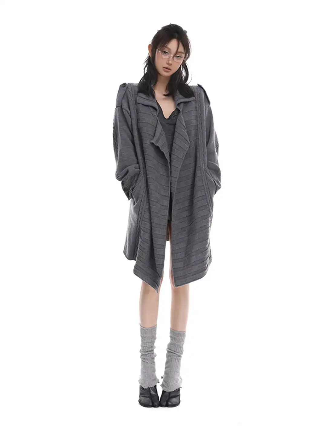 itsdinn | Wool Knitwear Coat