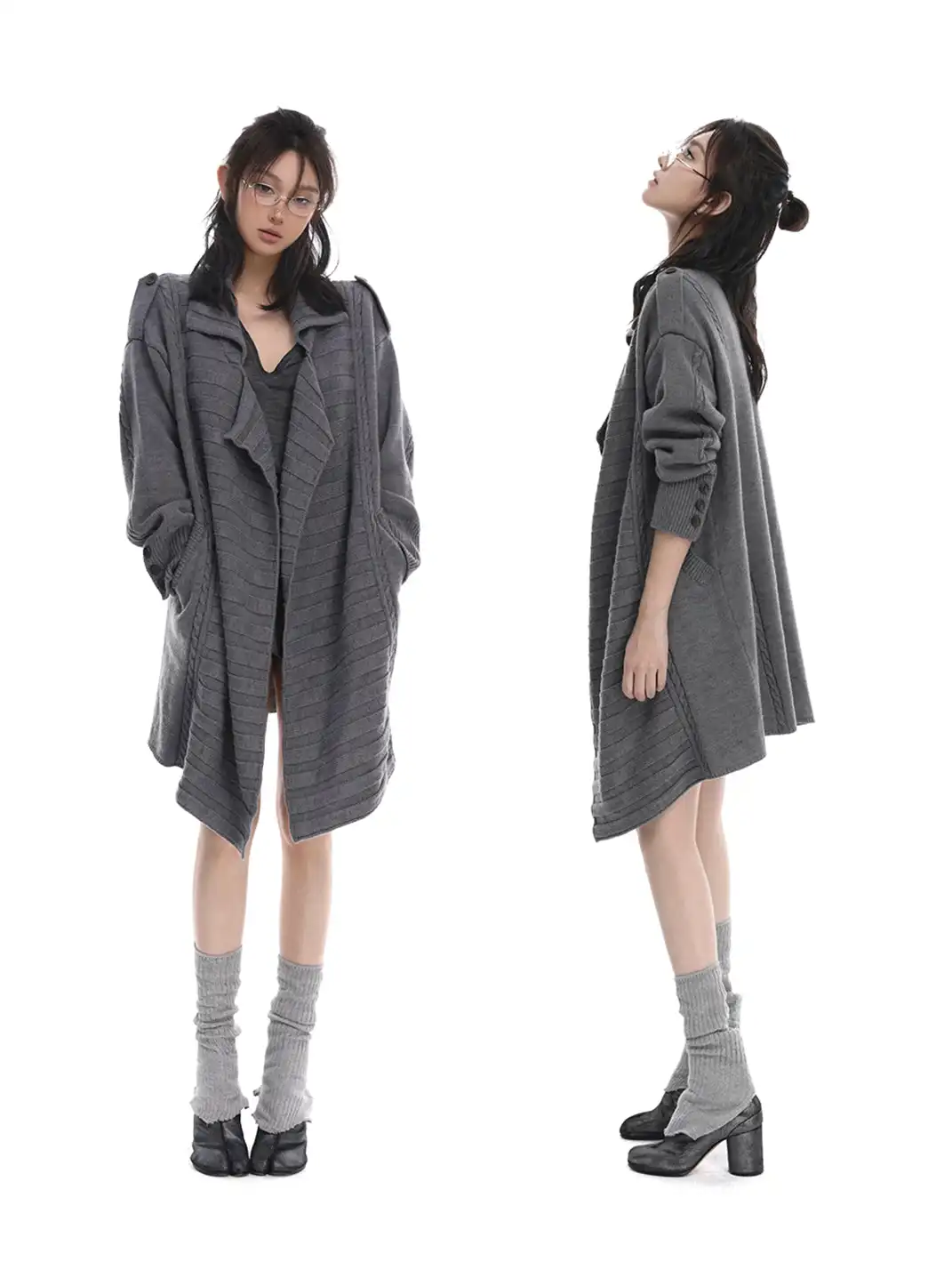 itsdinn | Wool Knitwear Coat