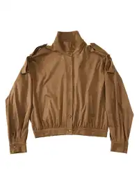 itsdinn | Suede Drop-Shoulder Jacket