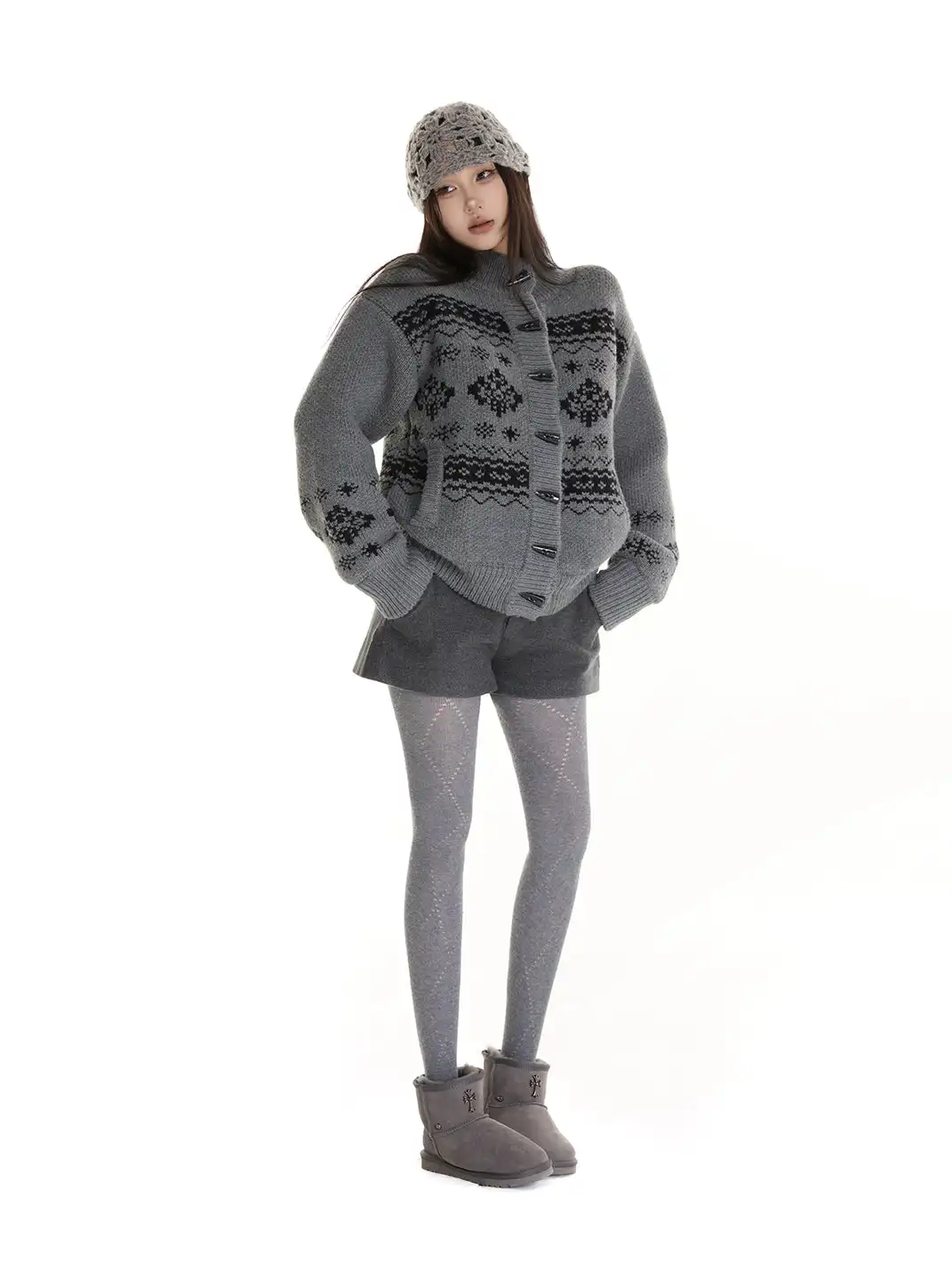 itsdinn | Thick Fair Isle Sweater