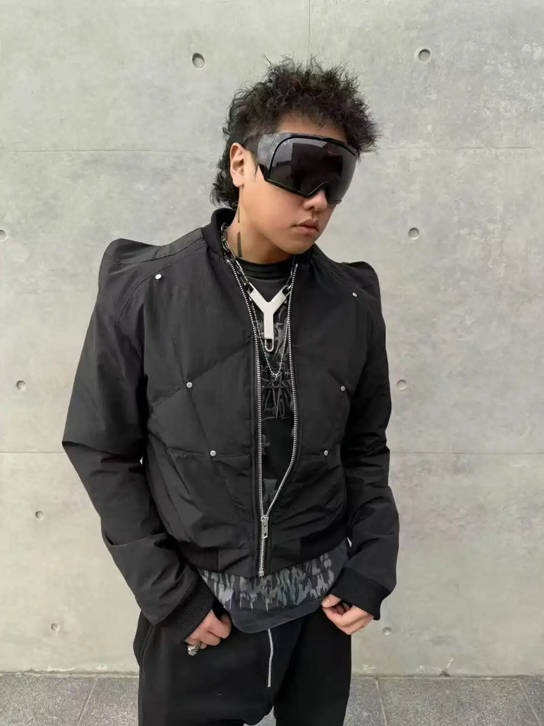 Disark | Five-Pointed Star Horn Cotton Jacket