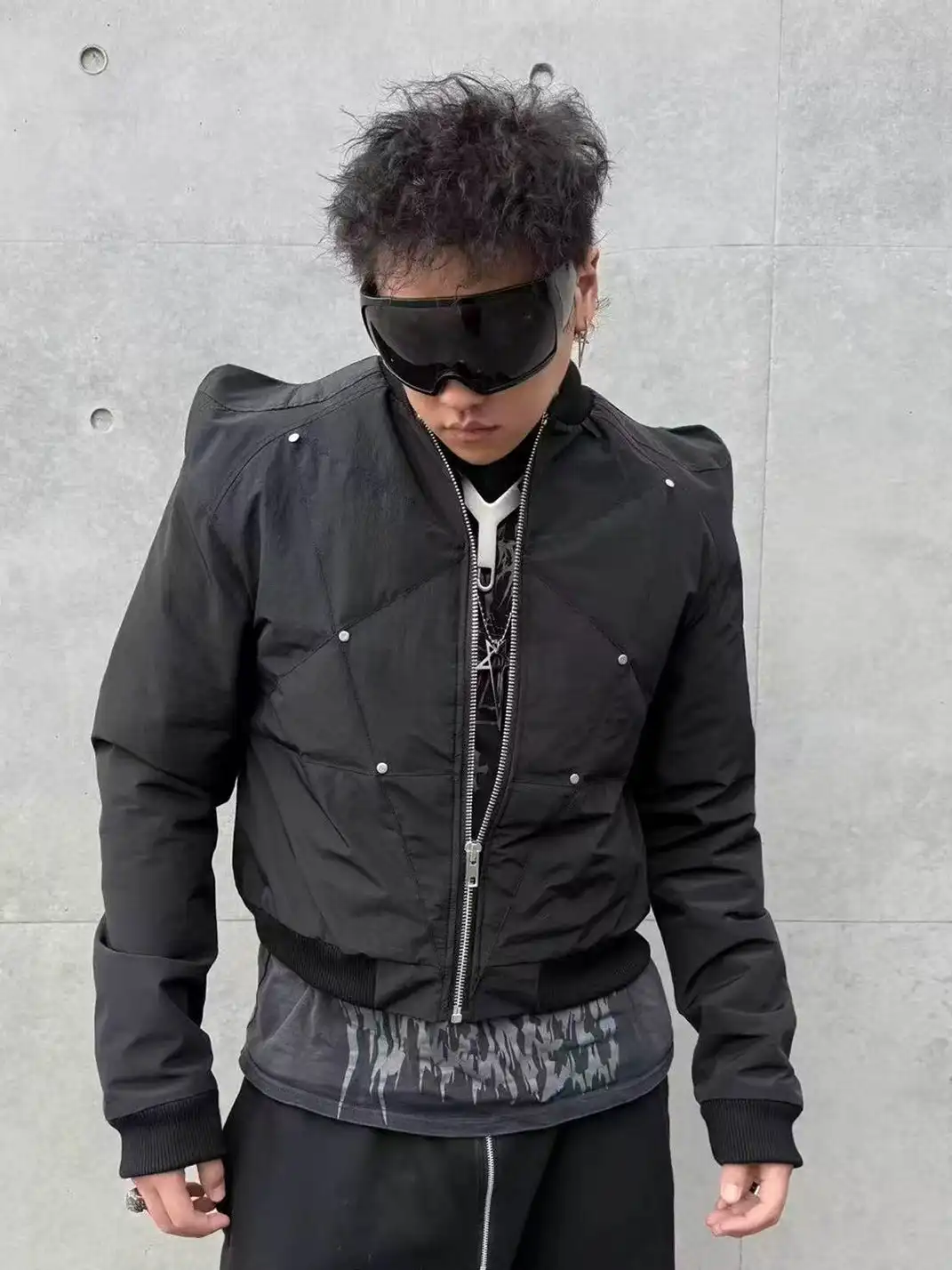 Disark | Five-Pointed Star Horn Cotton Jacket