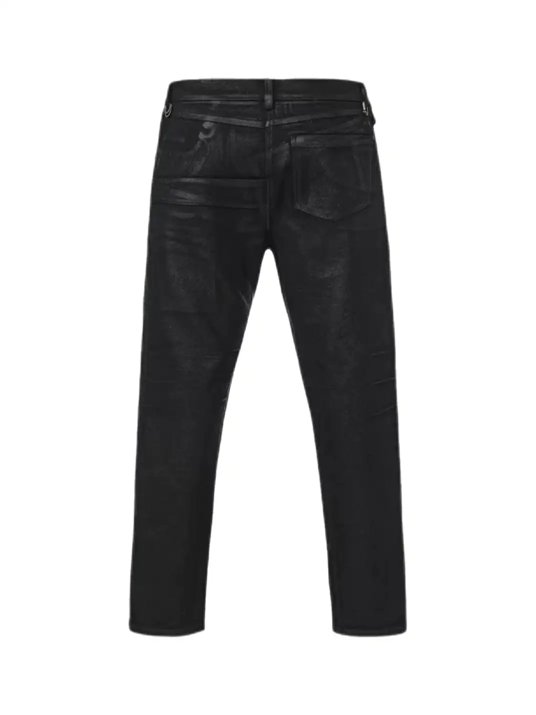 Disark | Irregularly Structured Waxed Jeans