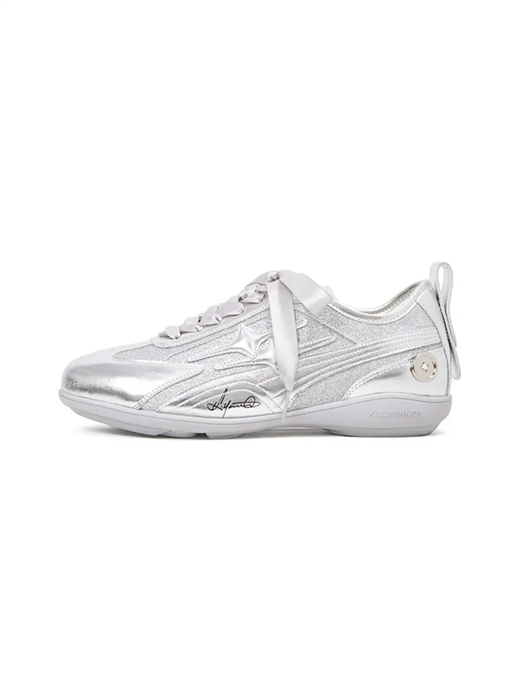 KILLWINNER | Lace-Up Athletic Training Shoes-Sliver