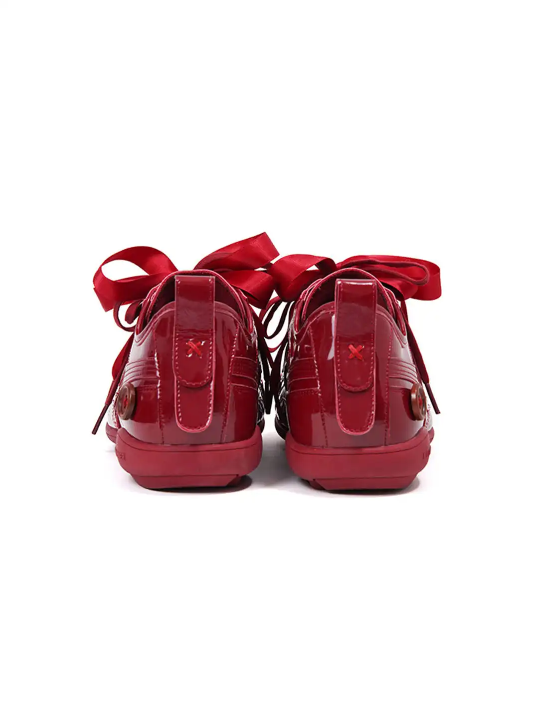 KILLWINNER | Lace-Up Athletic Training Shoes-Red