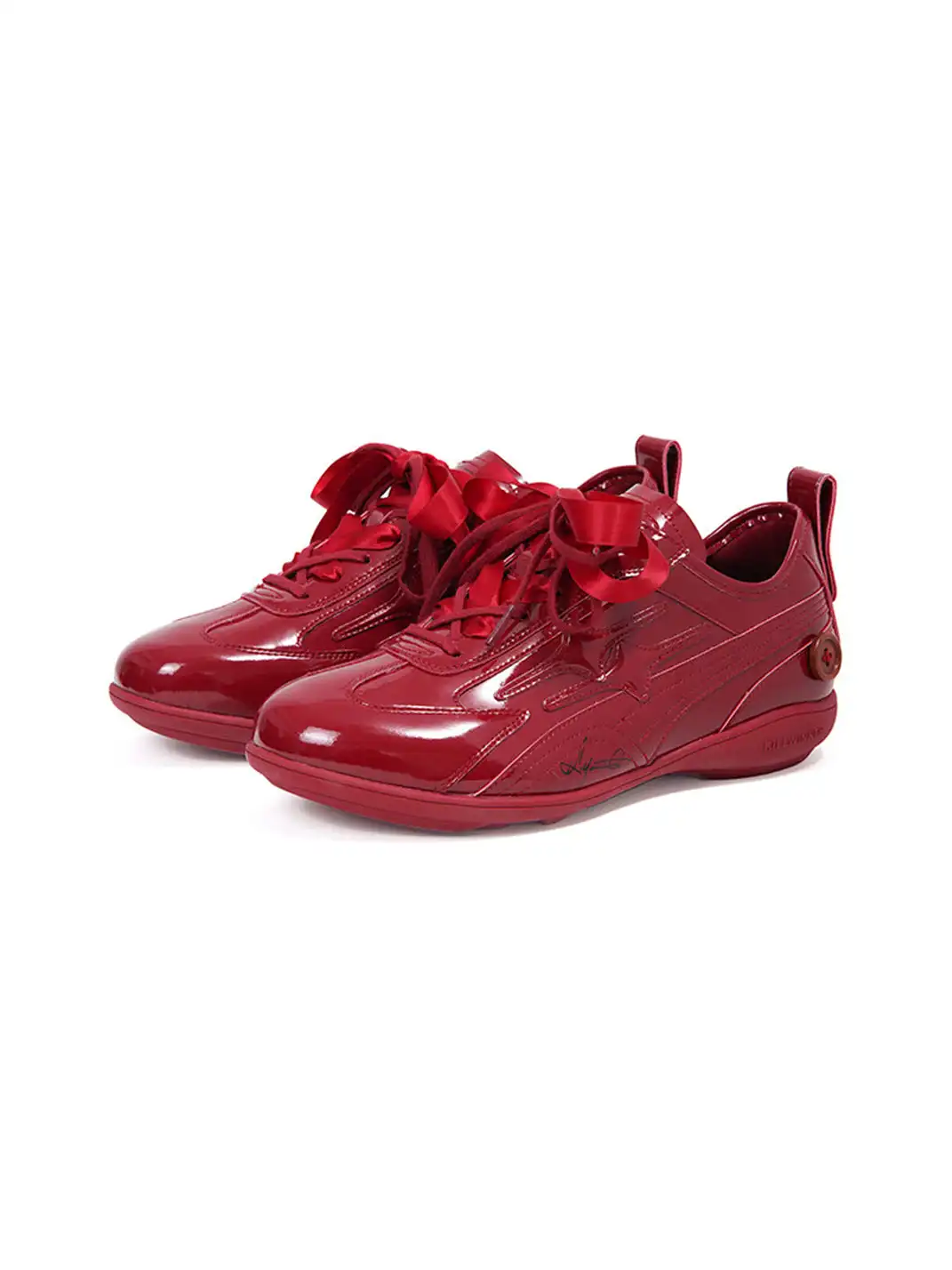 KILLWINNER | Lace-Up Athletic Training Shoes-Red