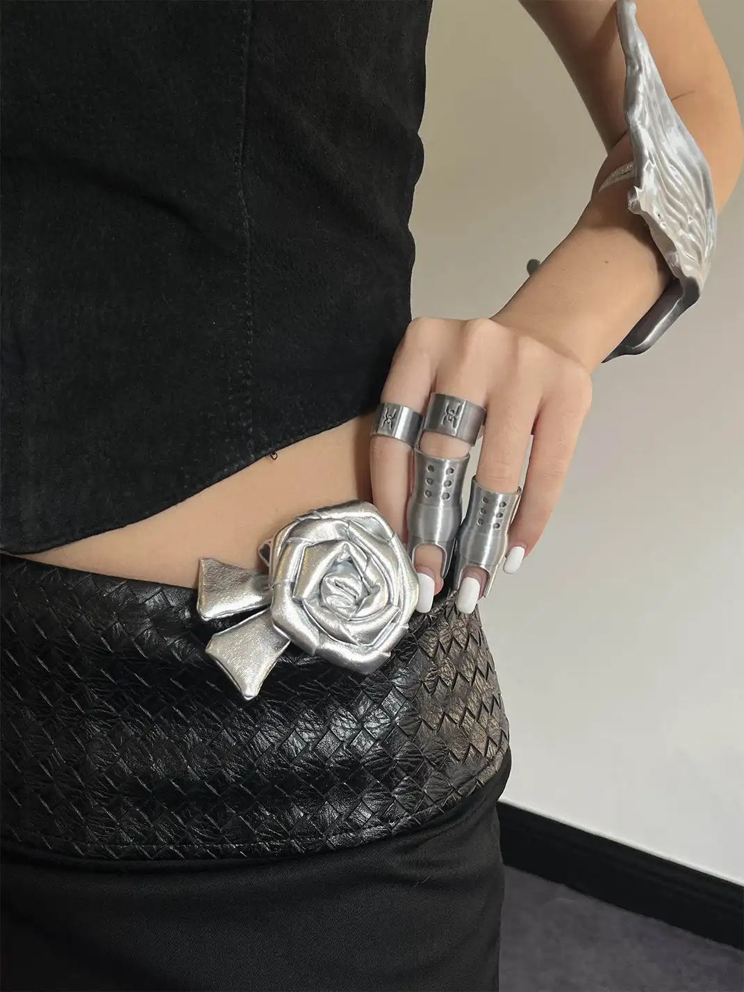 HSUX OFFICIAL | Finger Sleeve And Ring Combination