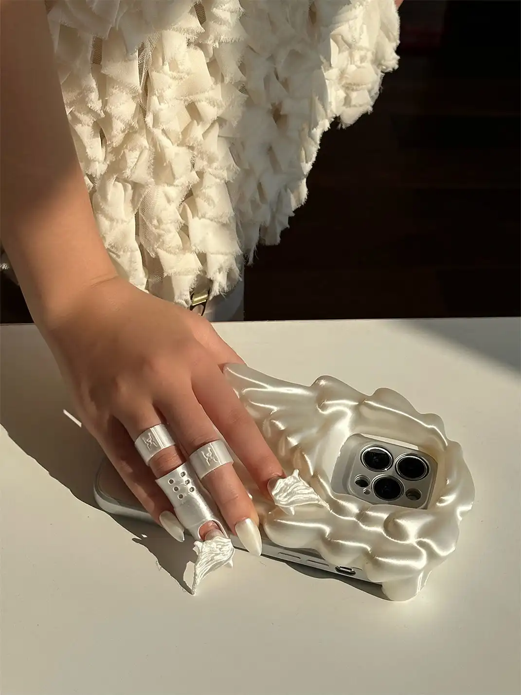 HSUX OFFICIAL | Finger Sleeve And Ring Combination