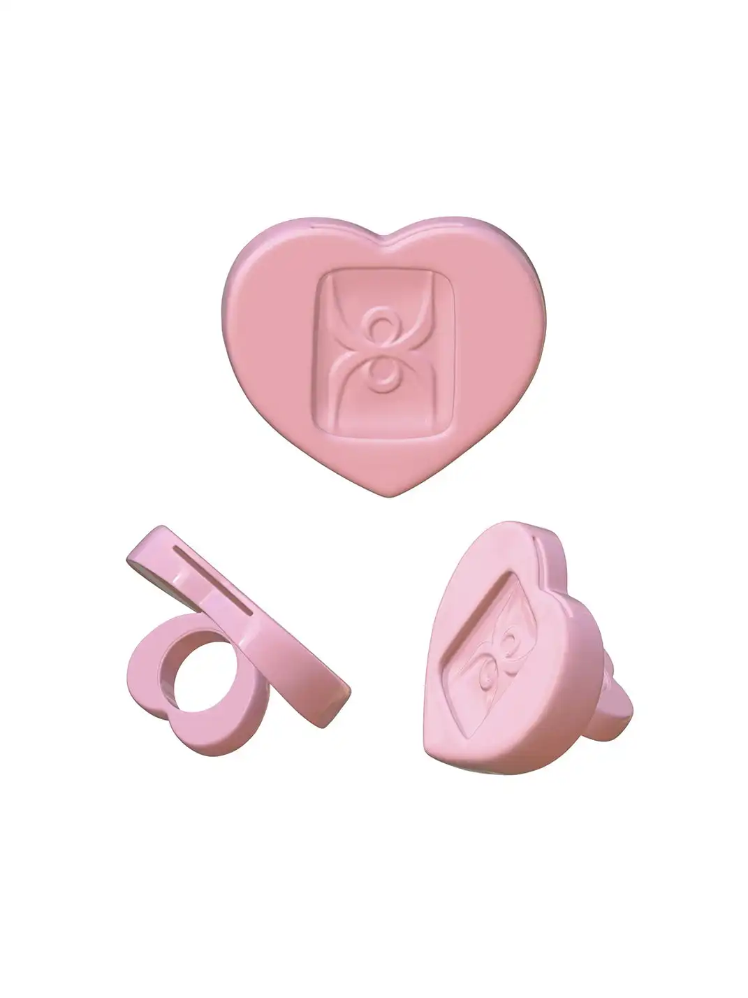 HSUX OFFICIAL | Heart-Shaped Photo Box Ring