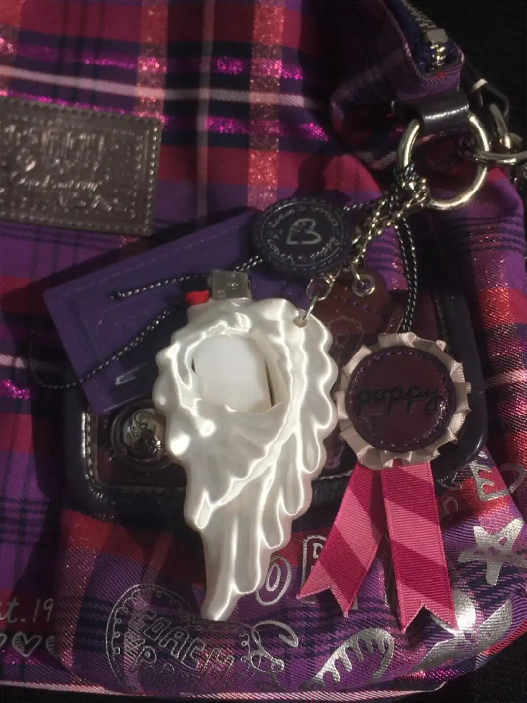 HSUX OFFICIAL | Winged Lighter Case Keychain