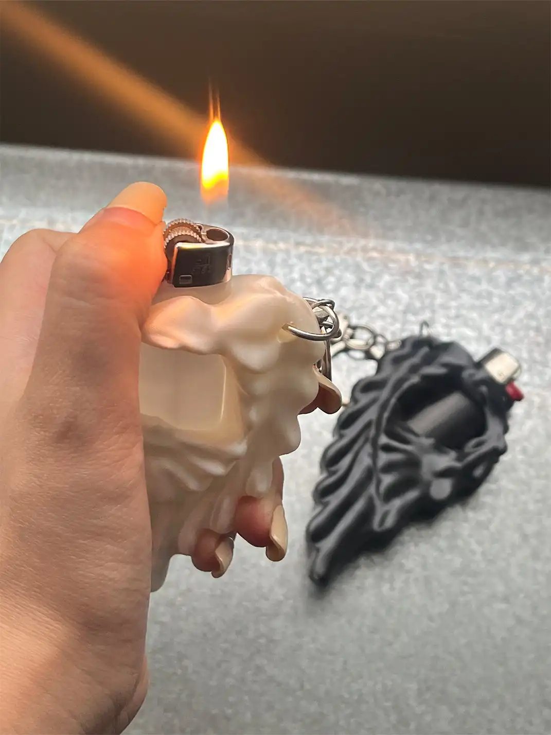 HSUX OFFICIAL | Winged Lighter Case Keychain