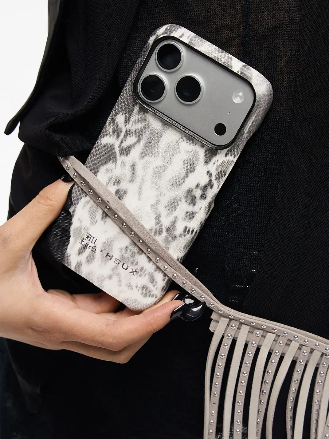 HSUX OFFICIAL | Lace Leather Phonecase
