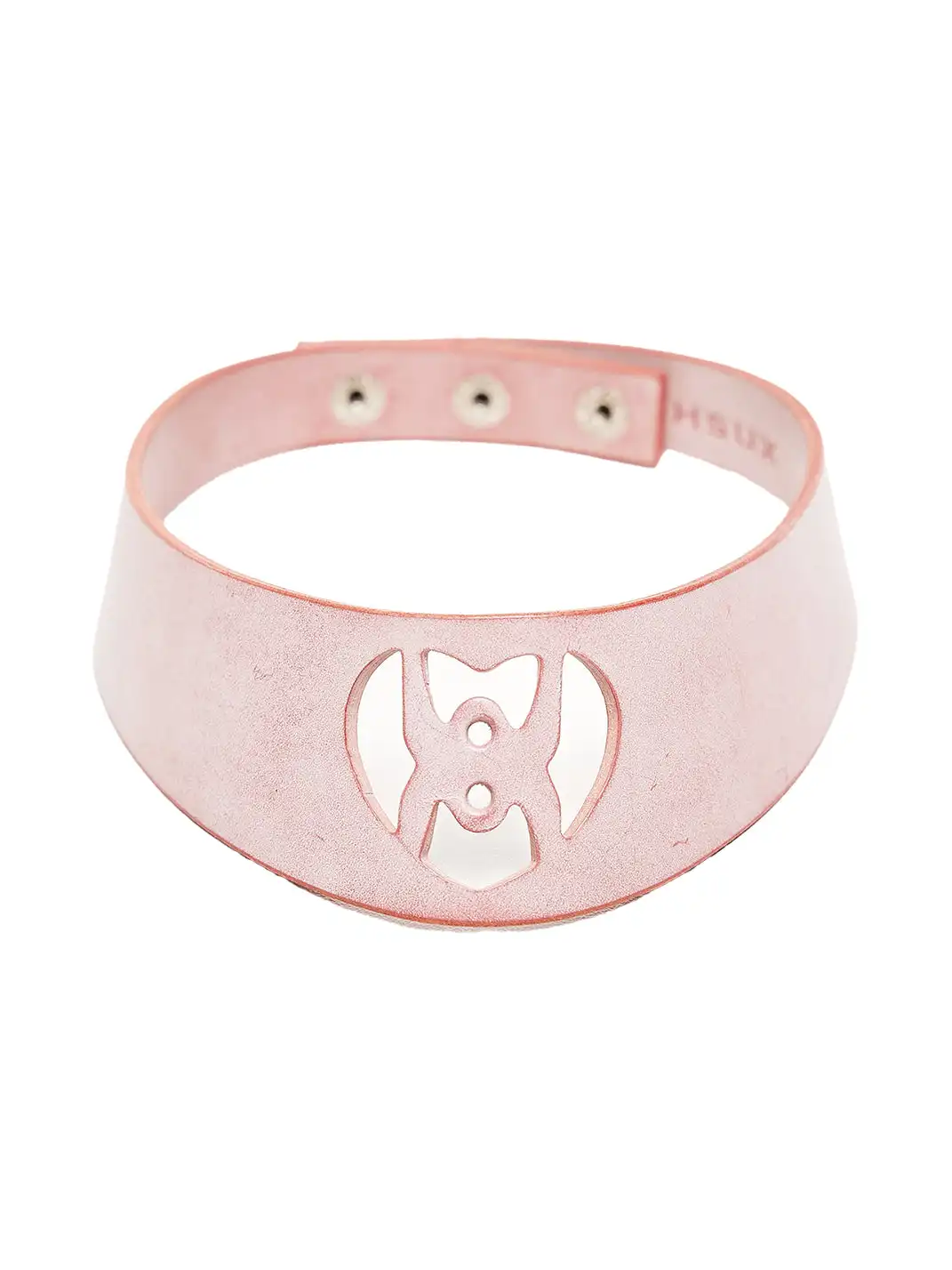 HSUX OFFICIAL | Heart Leather Choker
