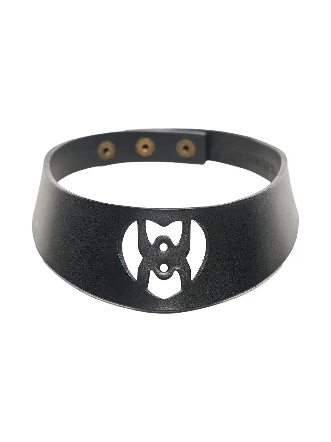 HSUX OFFICIAL | Heart Leather Choker