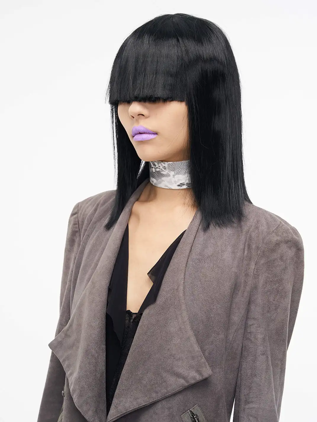 HSUX OFFICIAL | Lace Leather Choker