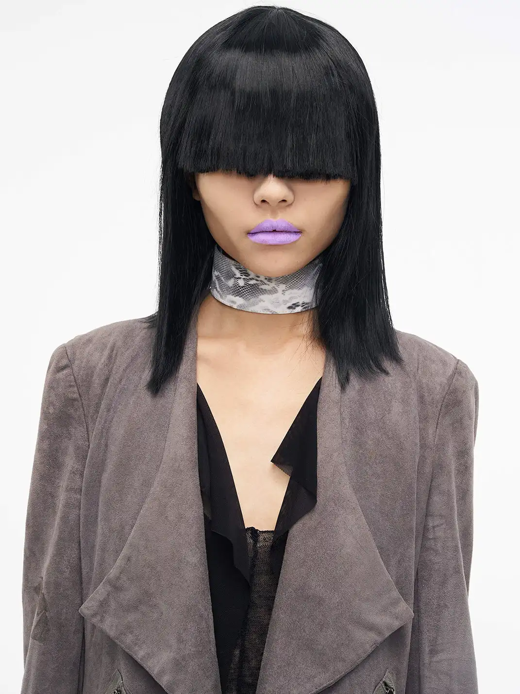 HSUX OFFICIAL | Lace Leather Choker