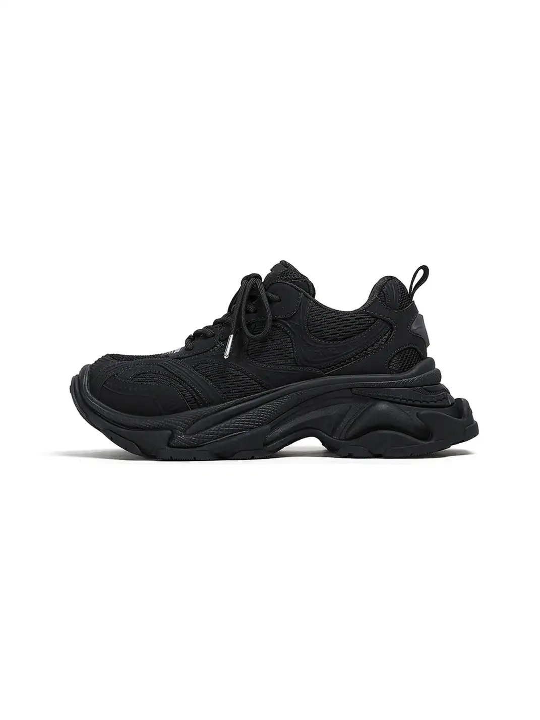 ADC | Breathable Chunky Sneakers That Add 7Cm In Height-Black