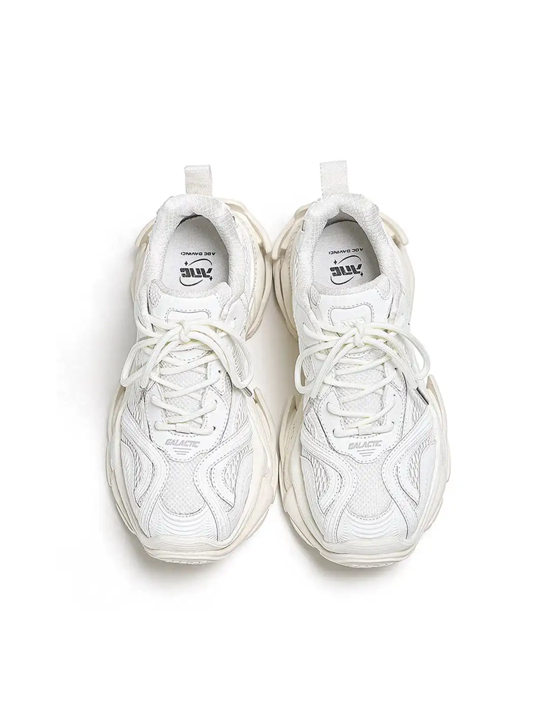 ADC | Breathable Chunky Sneakers That Add 7Cm In Height-White