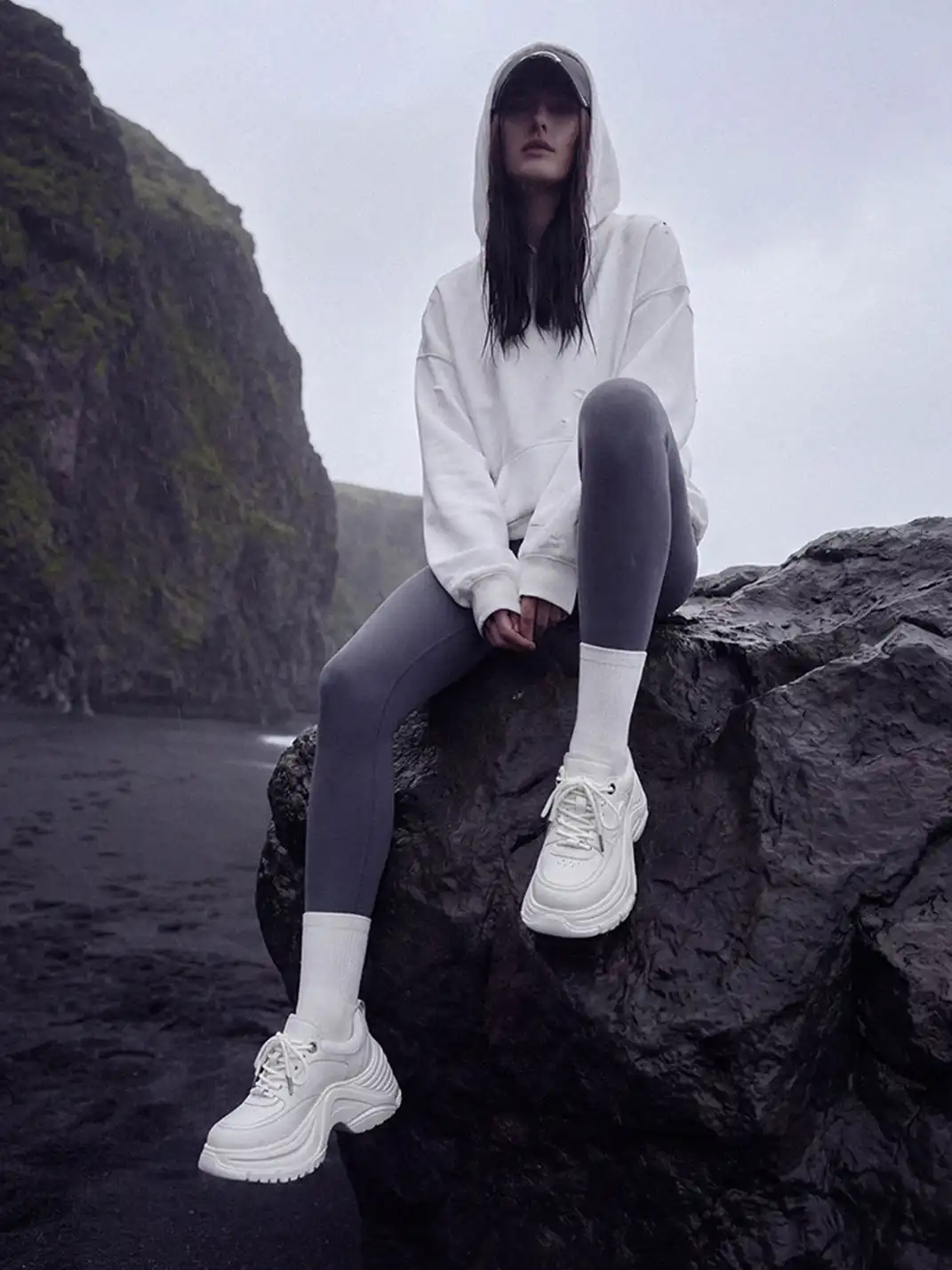 FYSPR | Sculpted Wave Sole Chunky Dad Shoes